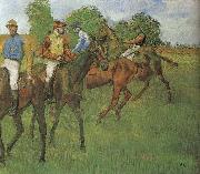 Edgar Degas The horse in the race oil painting reproduction